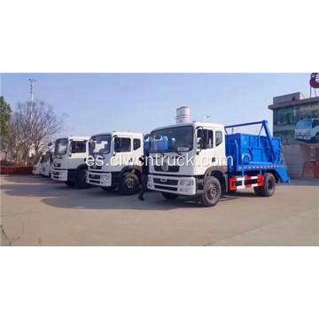 Económico Dongfeng D90 12tons camión de basura con brazo